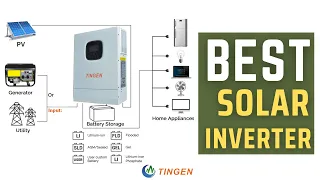 Best Solar Hybrid Inverter | Grid Inverter 5KW 5000W 48V Solar Hybrid Inverter Review