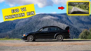 TERRORIZING the Australian Mountains in the Mitsubishi EVO VI!