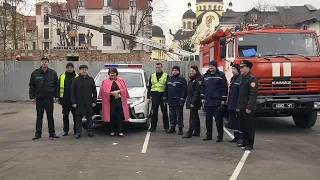 У Коломийський ліцей завітали поліцейські та рятувальники