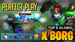 Xborg Best Build 2023 [ X Borg Gameplay Top Global ] By Josue - Mobile Legends