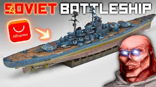 SOVIET SUPER-BATTLESHIP from ALIEXPRESS? | 1/700 Project 24 Full Build