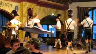 Bavarian Dance at Oktoberfest