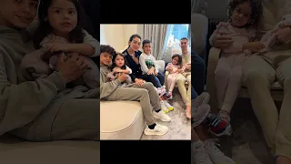 Georgina and ronaldo with family #ronaldo #love #cr7 #trending #shorts