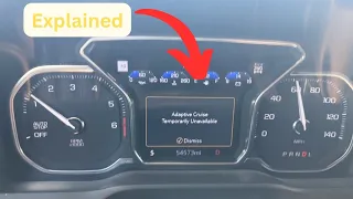 19-23 Chevy/GMC trucks and SUV  ''NO ADAPTIVE CRUISE CONTROL '' explained