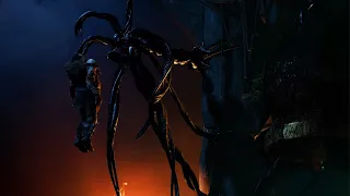 Marvel Spider-Man 2 Black suit Spider-Man Vs Kraven and Miles Boss Fight