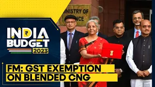 Union Budget 2023 | Finance Minister: GST exemption on blended CNG | Latest World News | WION