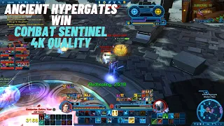 SWTOR - PVP Ancient Hypergates Win Combat Sentinel the whole gang went to their pylon