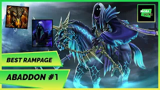 Dota 2 Abaddon Rampage 2022 #1