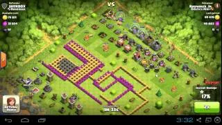 Clash of Clans- Epic Loot Raid by a TH 3!