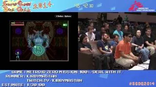 Metroid Zero Mission by Kirbymastah in 1:18:50 - SGDQ2014 - Part 141