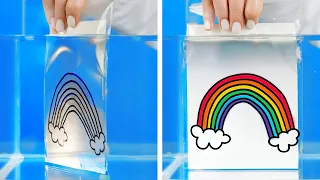 WOW! Look at These Rainbow Home Experiments || HURRY UP TO TRY IT!