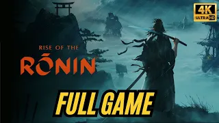 RISE OF THE RONIN Gameplay Walkthrough FULL GAME- Part 03-  Rurouni Kenshin - 4k - No Commentary