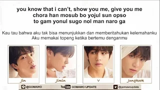 Easy Lyric BTS - THE TRUTH UNTOLD by GOMAWO [Indo Sub]