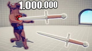 1.000.000 DAMAGE SWORD ARCHER vs UNITS - TABS | Totally Accurate Battle Simulator 2023