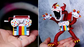 Making Clown Boxy Boo Sculpture Timelapse [Project Playtime Phase 2 Incineration]