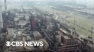 Russia attacks Ukrainian steel plant where thousands are sheltering