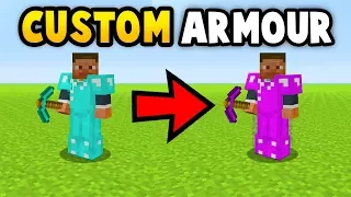 MINECRAFT HOW TO GET CUSTOM TOOLS/ARMOUR (Ps3/Xbox360/PS4/XboxOne/WiiU)