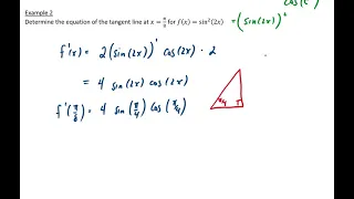 Unit 7 Lesson 4 Derivatives of Trigonometric Functions I MCV4U