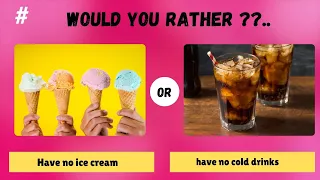 Would You Rather - Summer Edition 😎🏖️ || #wouldyourather