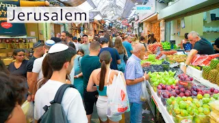 JERUSALEM TODAY. From City center to Machane Yeuda Market