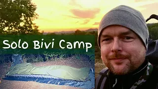 Solo Lightweight Wild Camping | Stealth Camping | Solo Bivi Camping One Tigris Lite Roamer Backpack