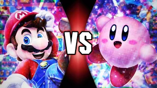 Superstars of the Cosmos (Mario vs Kirby) | Fan-Made Death Battle Trailers