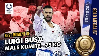 GOLD Medalist Olympics - Luigi Busa - Male Kumite -75 Kg Tokyo Olympics 2020