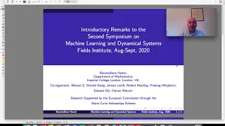 Introductory Remarks to the Second Symposium on Machine Learning and Dynamical Systems