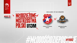 TS Wisła-Jura Basket Kraków - UKS Basket Ósemka Wejherowo (1/4 MMP U13M)