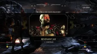 Mortal Kombat X How to unlock revenant jax