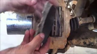 How to change the brake pads on your 1990 to 1995 Toyota 4Runner