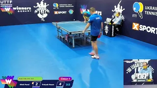 Skok Pavel-Tretyak Nazar Final games League of Best Table Tennis 1 11:30 20.12.2020