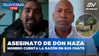 Caso Metástasis Norero cuenta en chats cómo asesinaron a Don Naza | Televistazo