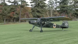 Fieseler Storch take-off