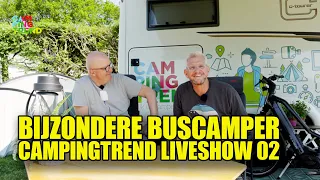 EEN UNIEKE BUSCAMPER EN MEER - DE LEUKSTE KAMPEERSHOW - Campingtrend Liveshow 2303