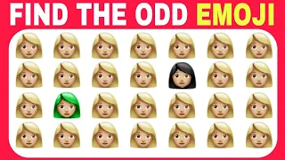 FIND THE ODD EMOJI OUT Spot The Difference to Win! | Find The Odd Emoji Quizzes | Odd One Out Puzzle