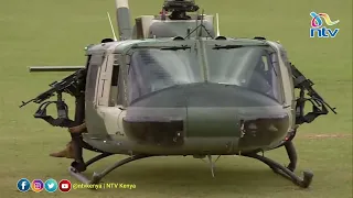 KDF Airshow: Soldiers do a rescue mission routine