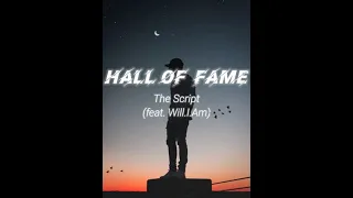 Hall of Fame ( Lyrics )  -  The Script  ( feat. Will.I.Am )