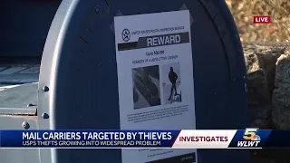 Recent armed robberies of mail carriers highlight widespread concerns with mail theft