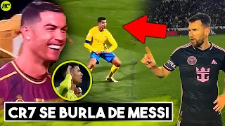 Así fue Como Messi Puso en su Lugar a Cristiano Ronaldo por Burlarse y Decir que es Mejor que Él.