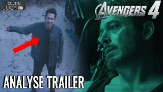 Avengers 4 Endgame : Analyse du trailer et easter eggs