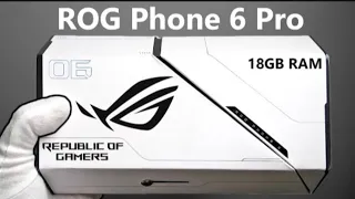 The ROG Phone 6 Pro Unboxing - A MonsterGaming Smartphone + Gameplay