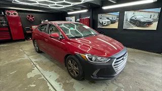 Заказчик решил продать свой авто - 2018 Hyundai Elantra. Предлагайте ваши цены в комментариях.