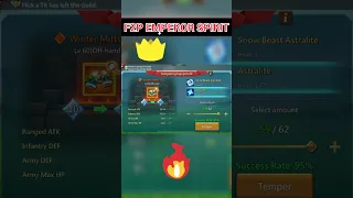 Astralite Max  Winter Mitts | King of R3 | #lordsmobile  #shorts #gaming