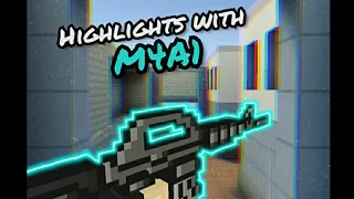 M4A1 is OP 🐍 | BlockPost Mobile Highlights