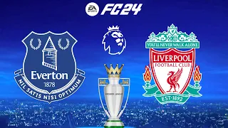 FC 24 | Everton vs Liverpool - 23/24 English Premier League Season - PS5™ Full Match & Gameplay