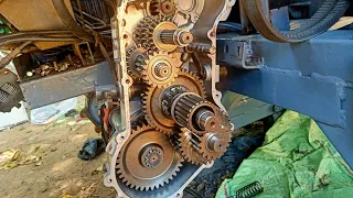 Kubota harvester G68 transmission repair HST