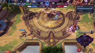 Genji deflects li ming's ult on Tracer - Heroes of the Storm