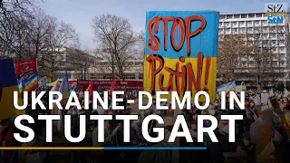 Ukraine-Demo in Stuttgart