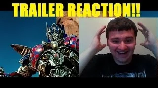 Transformers: Age of Extinction Trailer #2 REACTION!!